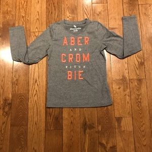 Abercrombie kids long sleeve t shirt